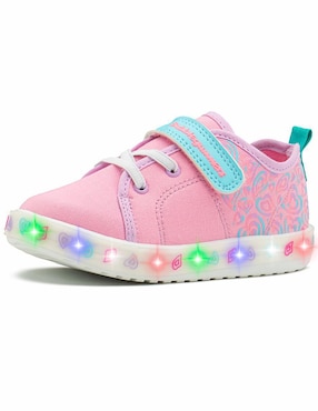 Tenis luz led Bubble Gummers para niña