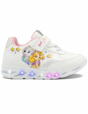 Tenis luz led Tropicana para niña Paw Patrol