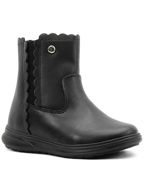 Bota De Piel Dogi Para Niña