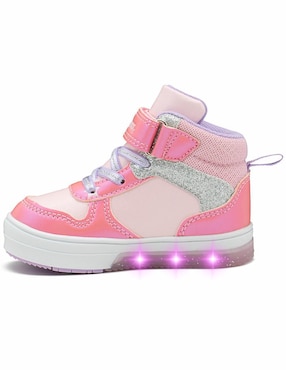 Tenis luz led Bubble Gummers para niña Stars