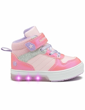 Tenis luz led Bubble Gummers para niña Stars