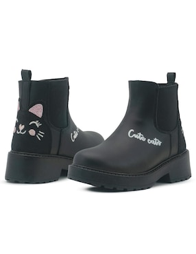 Botín Bambino Cute Cats para niña