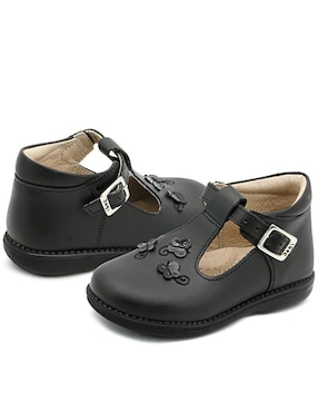 Zapato Dogi de piel para niña
