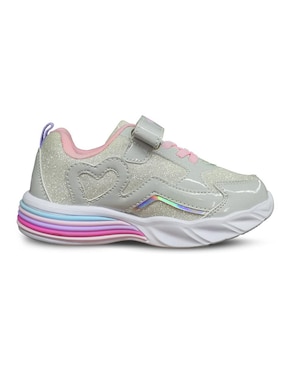 Tenis luz led Tropicana para niña