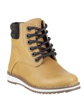 Bota de piel Jeep para niña