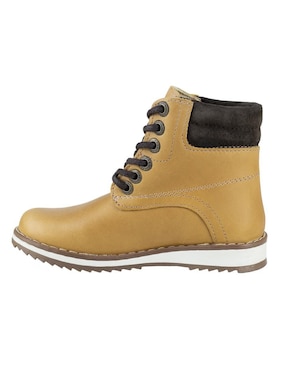 Bota de piel Jeep para niña
