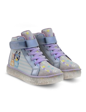 Tenis luz led Bluey para niña
