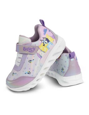Tenis luz led Bluey para niña
