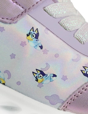 Tenis luz led Bluey para niña