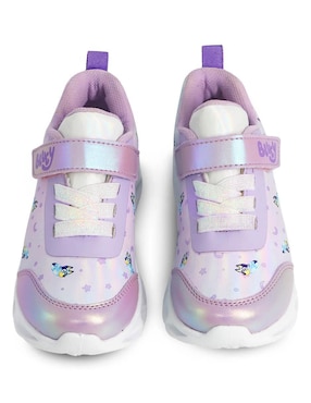 Tenis luz led Bluey para niña