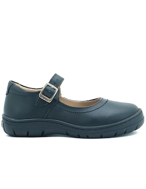 Zapato Dogi Back to School de piel bovino para niña