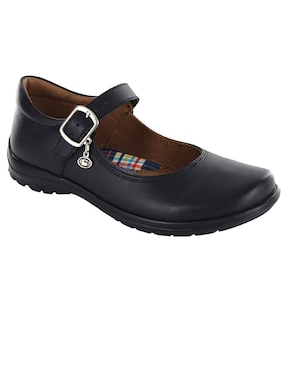 Zapato Coqueta Y Audaz de piel para niña
