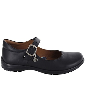 Zapato Coqueta Y Audaz de piel para niña