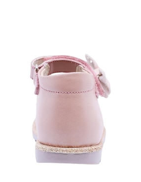 Zapato Coqueta Y Audaz de piel para niña