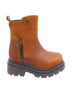 Bota de piel Coqueta y Audaz para niña
