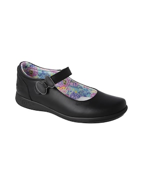Zapato Mary Jane Distroller de piel para niña
