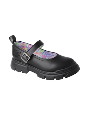 Zapato Mary Jane Distroller de piel para niña