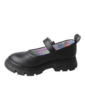 Zapato Mary Jane Distroller de piel para niña