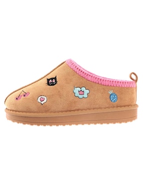 Pantufla Piquenique para niña