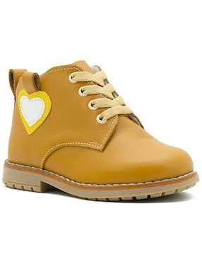Bota de piel Andanenes para niña