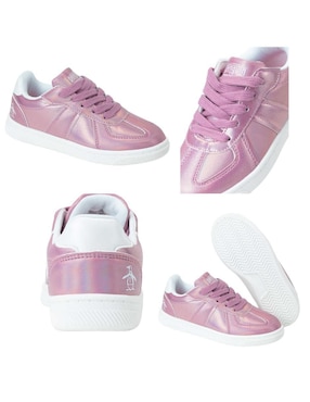 Tenis Original Penguin para niña Style Dona Rosa