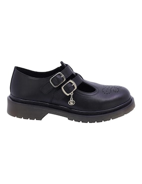 Zapato Coqueta de piel para niña