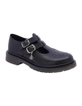 Zapato Coqueta de piel para niña