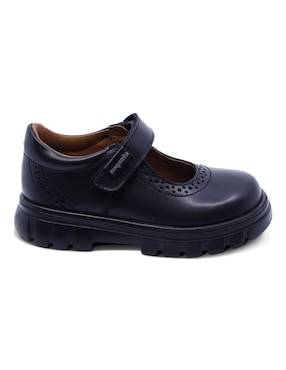 Zapato Coqueta de piel para niña