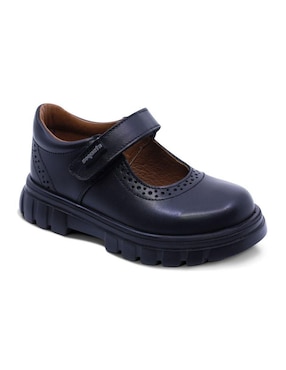 Zapato Coqueta de piel para niña