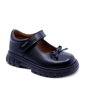 Zapato Coqueta de piel para niña