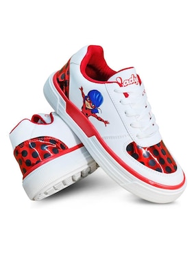 Tenis Miraculous para niña Ladybug