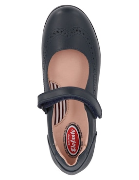 Zapato Mary Jane Elefante Tulia de piel para niña