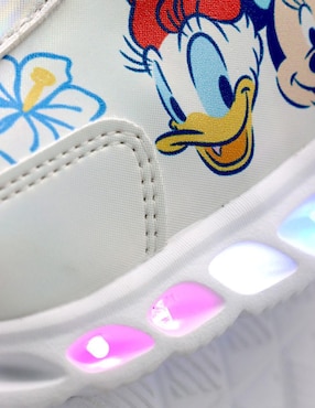 Tenis luz led Tropicana Licencia para niña Minnie & Daisy