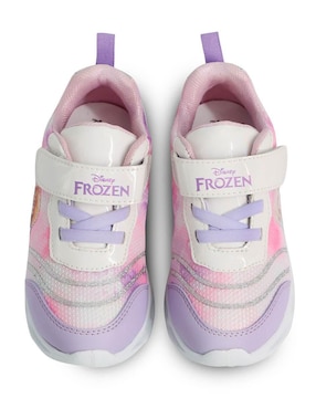 Tenis luz led Tropicana Licencia para niña Frozen