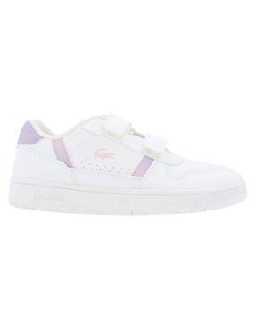 Tenis Lacoste para niña T-Clip Set