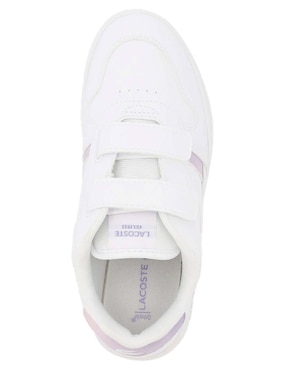 Tenis Lacoste para niña T-Clip Set