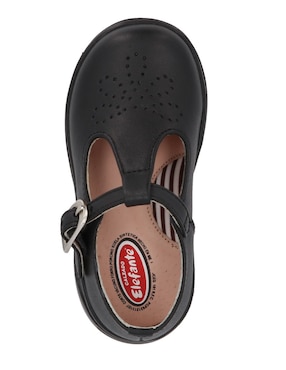 Zapato Mary Jane Elefante Bimbo de piel para niña