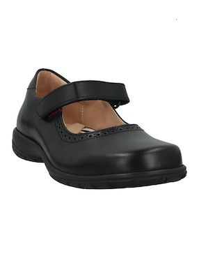 Zapato Mary Jane Elefante Mila de piel para niña