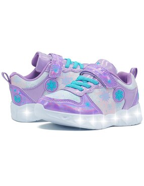 Tenis con luz Bubble Gummers para niña Chic Frozen
