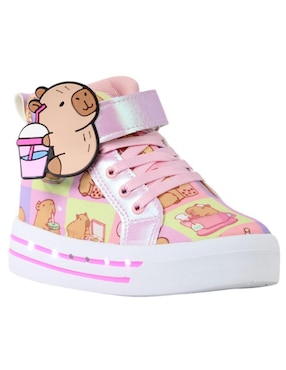 Tenis luz led Kuali Shoes para niña