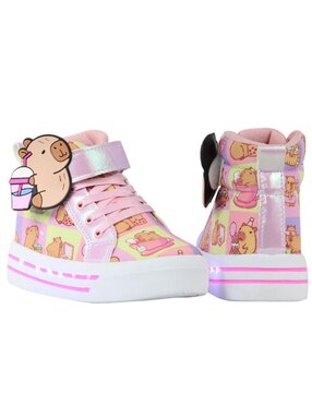 Tenis luz led Kuali Shoes para niña