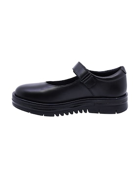 Zapato Coqueta Escolar de piel para niña