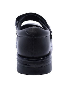 Zapato Coqueta Escolar de piel para niña