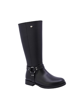 Bota de piel Coqueta para niña