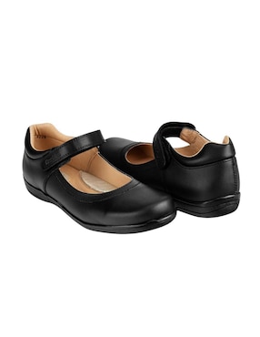 Zapato Bambino Back to School de piel para niña