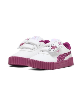 Tenis Puma para niña Carina 30 Hkfr 2 V Inf Hello Kitty And Friends