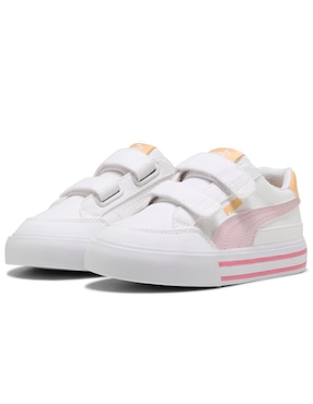 Tenis Puma para niña Court Classic Vulc Fs V Ps
