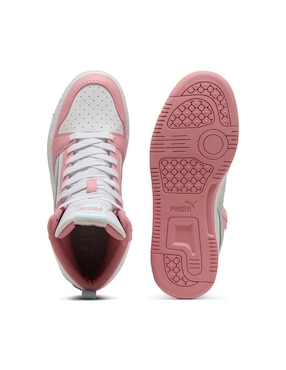 Tenis Puma para niña Rebound V6 Mid Space Belle Jr