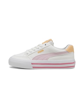 Tenis Puma para niña Court Classic Vulc Fs Jr
