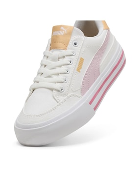 Tenis Puma para niña Court Classic Vulc Fs Jr